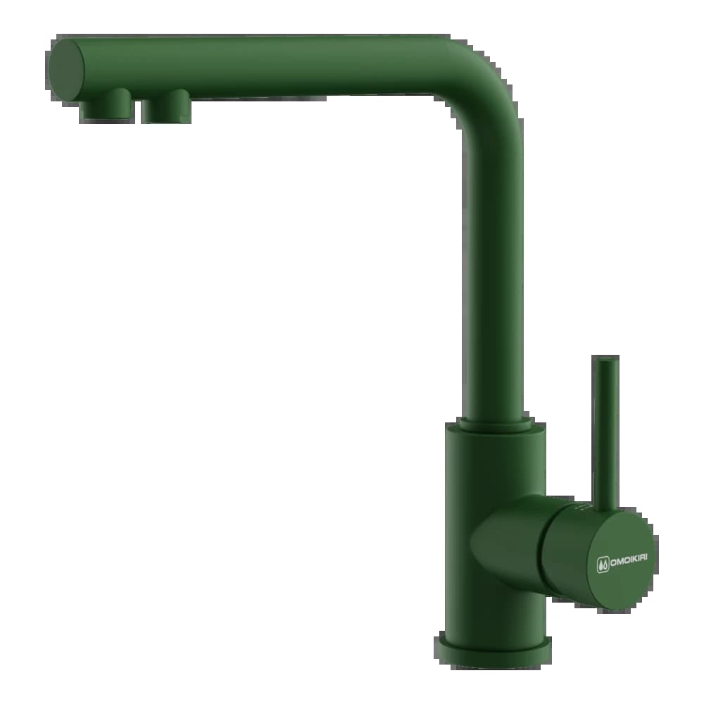 Смеситель OMOIKIRI Royal green Nakagawa 2 Plus-RG
