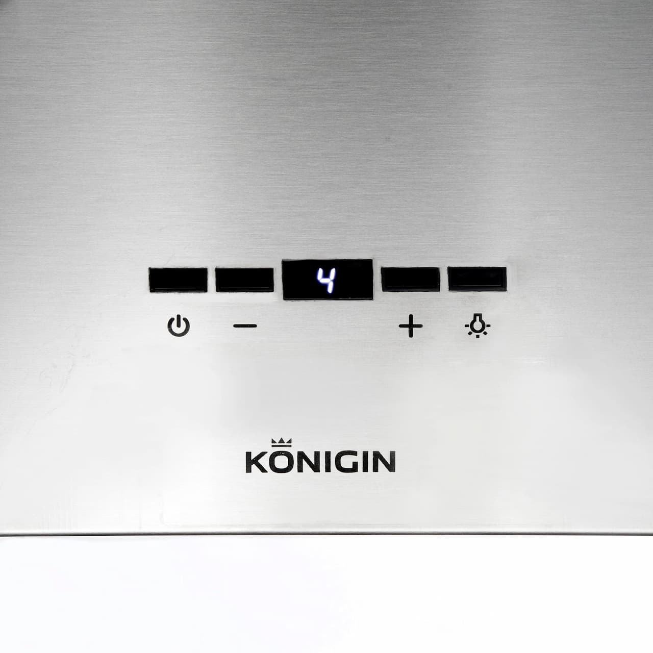 Вытяжка кухонная KONIGIN Нержавеющая сталь Geometry Inox/Black Glass