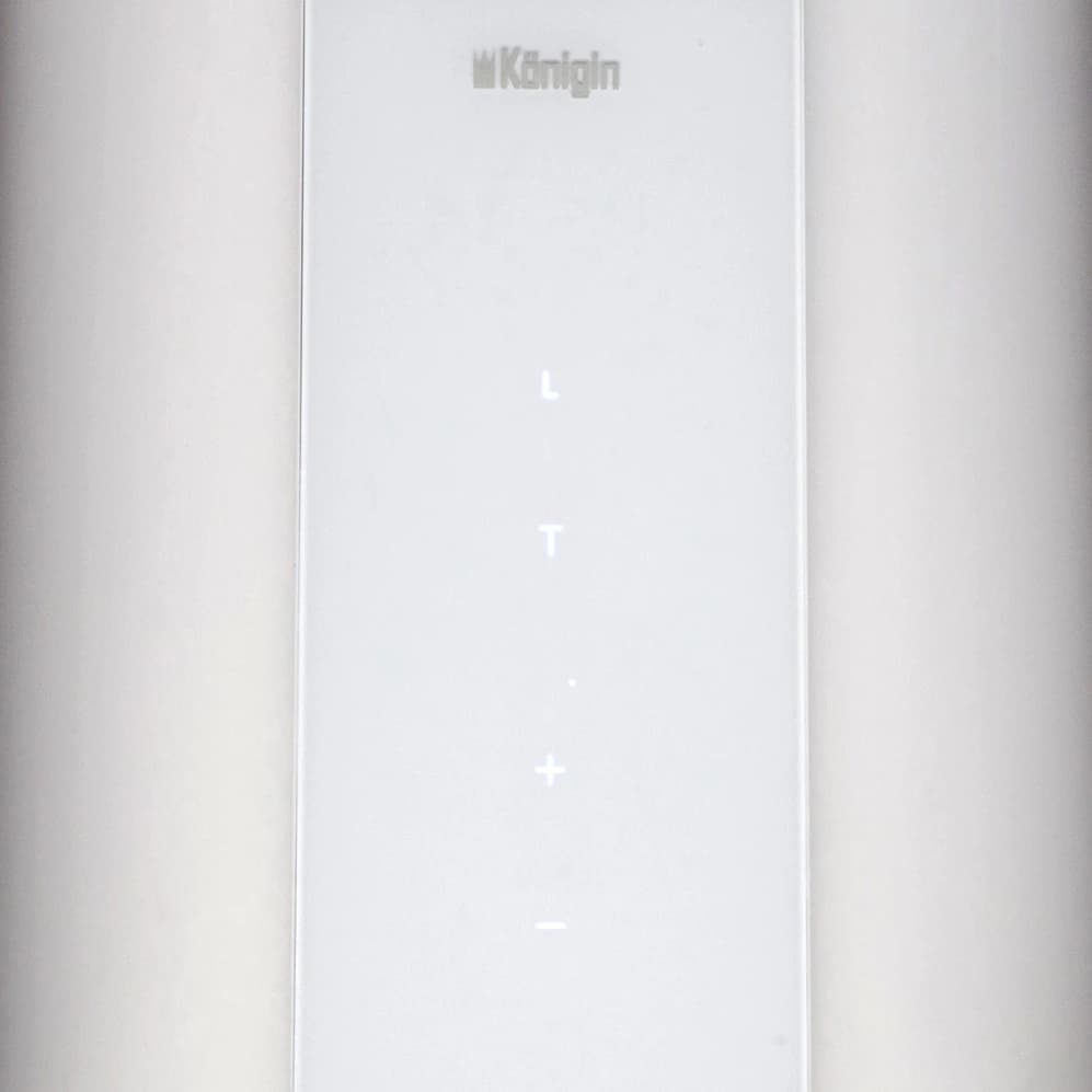 Вытяжка кухонная KONIGIN Белый Equilibrium W White Glass