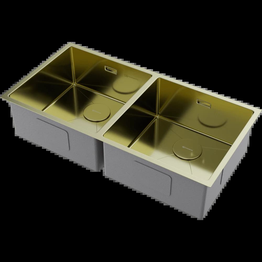 Мойка OMOIKIRI Светлое золото Taki 86-2-LG