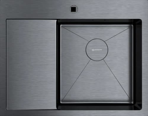 Мойка OMOIKIRI Вороненая сталь Akisame 65-GM-R