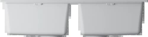 Мойка OMOIKIRI Белый Kitagawa 86-2-WH A