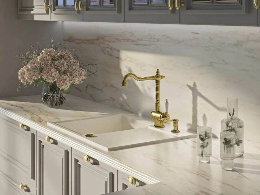 Смеситель OMOIKIRI Латунь Kyoto-AB