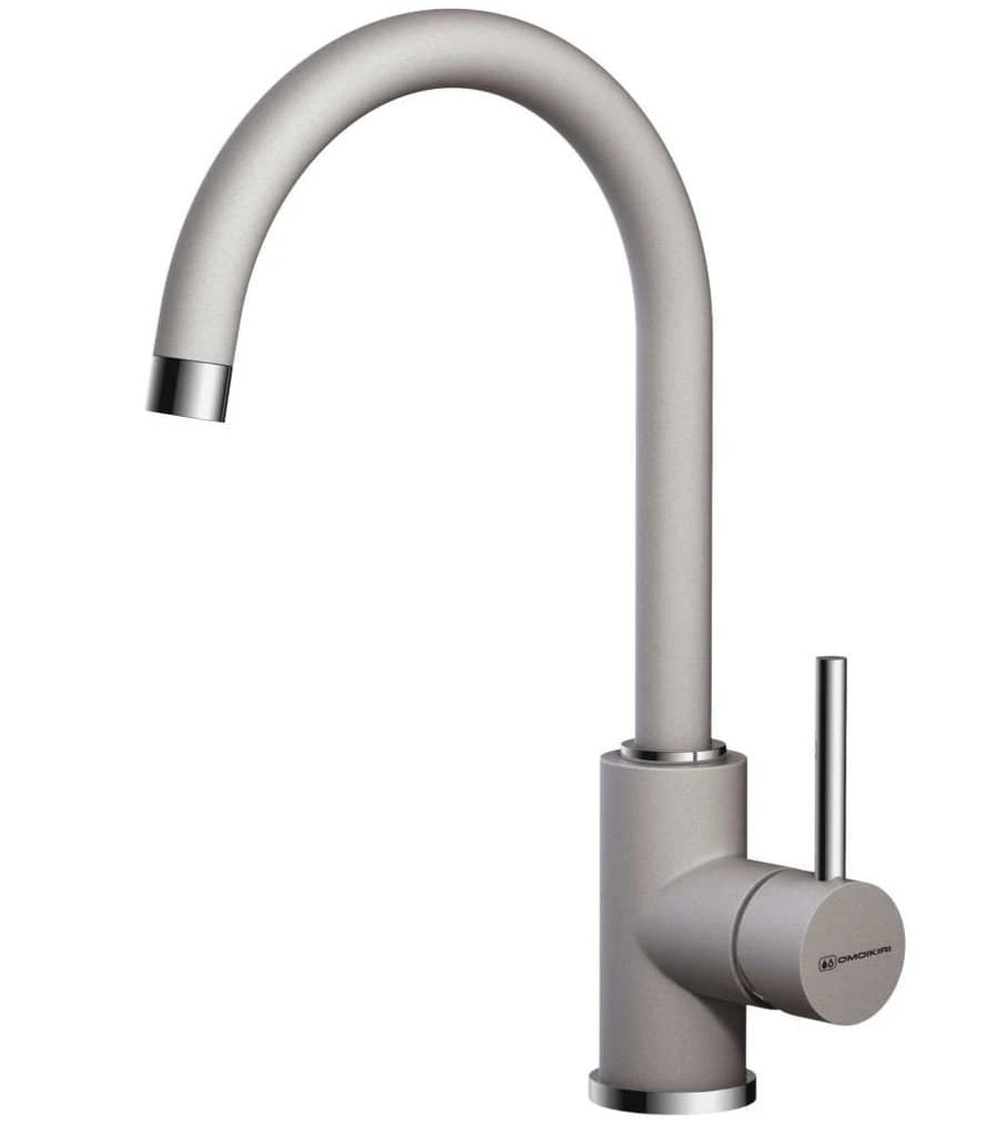 Смеситель OMOIKIRI Серый Shinagawa-GR