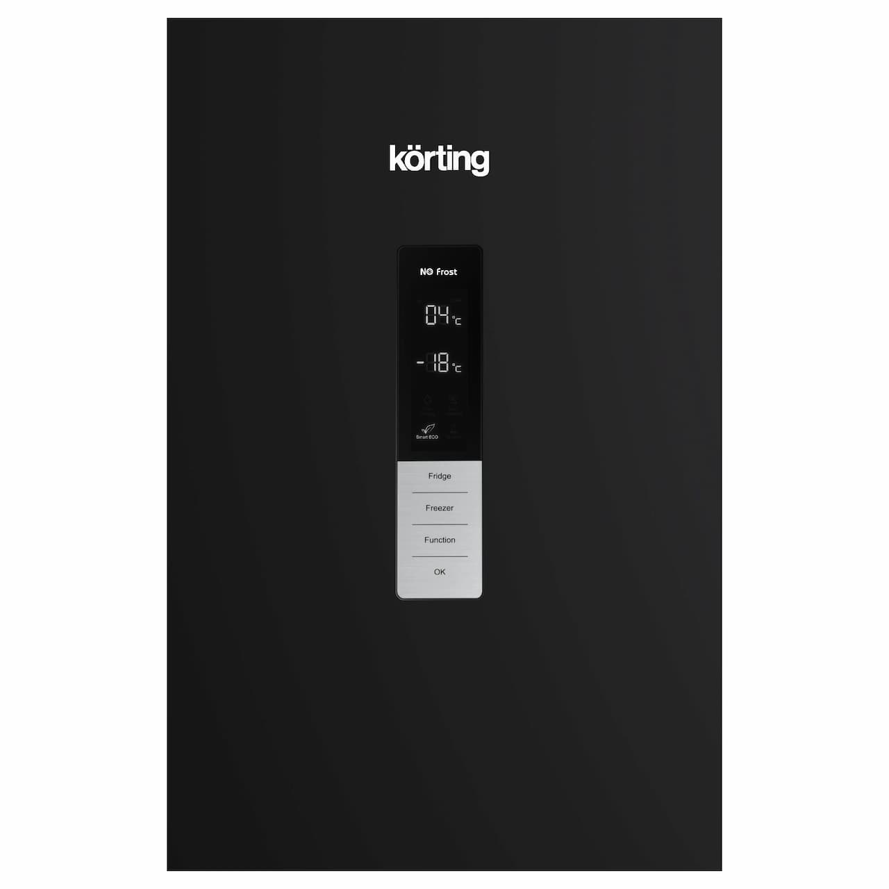 Холодильник комбинированный KORTING Черный KNFC 62370 N