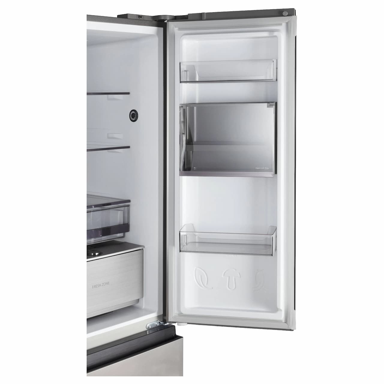 Холодильник Side-by-side KORTING Нержавеющая сталь KNFF 82535 X