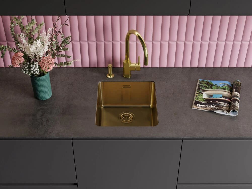 Мойка OMOIKIRI Вороненая сталь Tadzava 39-U/I-GM