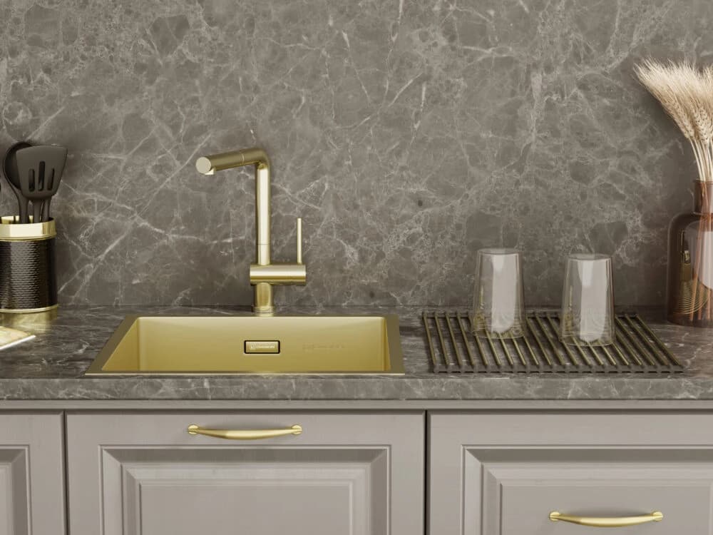 Мойка OMOIKIRI Вороненая сталь Taki 44-U/IF-GM