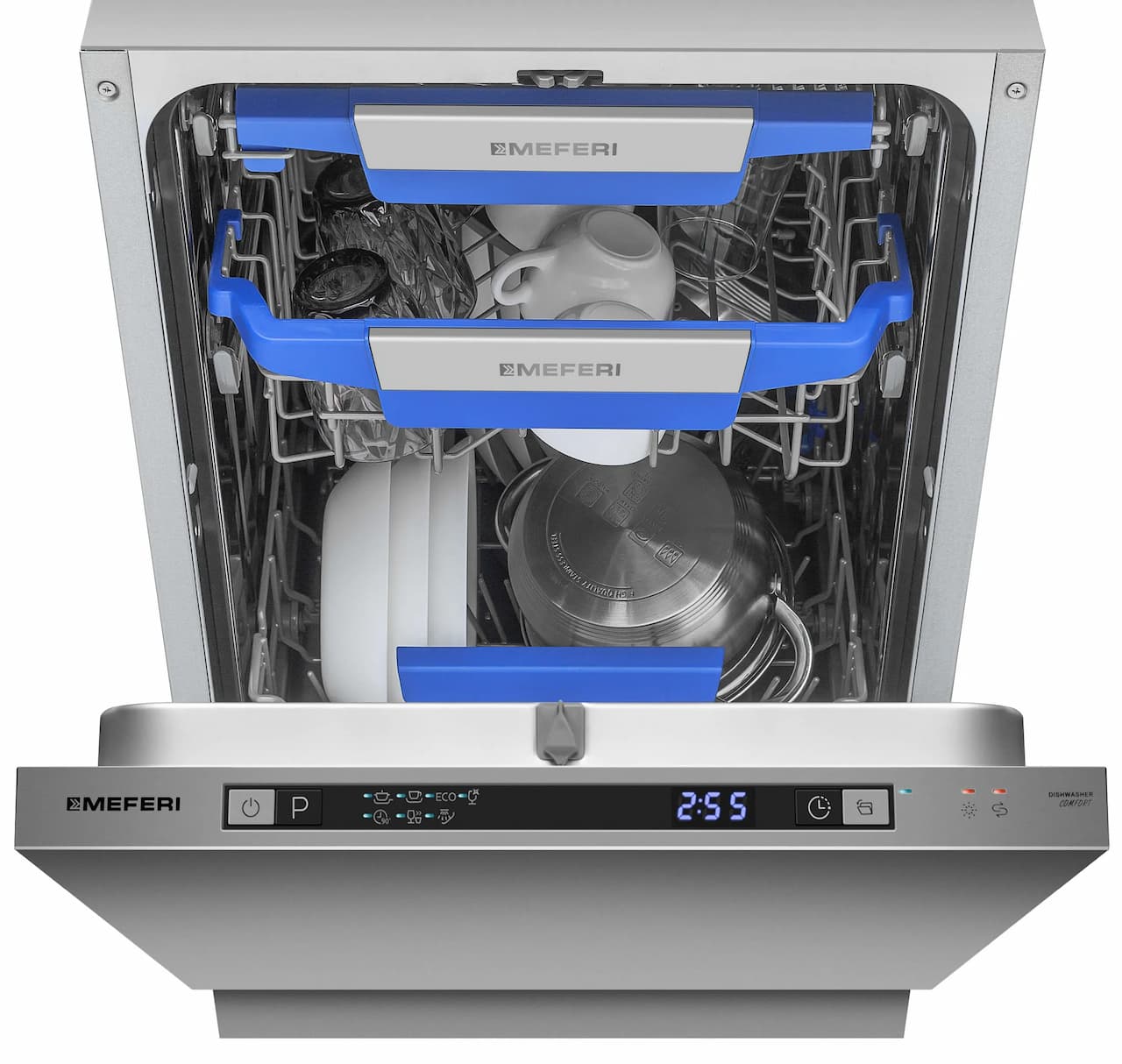 Посудомоечная машина MEFERI Серебристый MDW4573 COMFORT