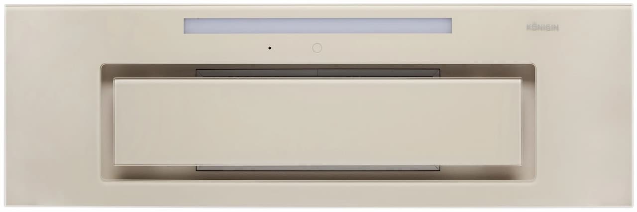 Вытяжка кухонная KONIGIN Слоновая кость Navi Ivory Glass 90
