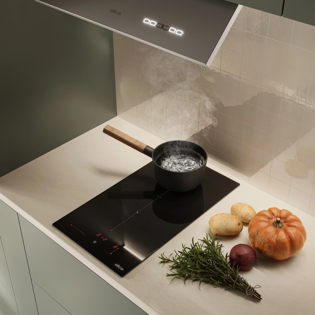 Варочная панель ELICA Черный RATIO 302 PLUS BL