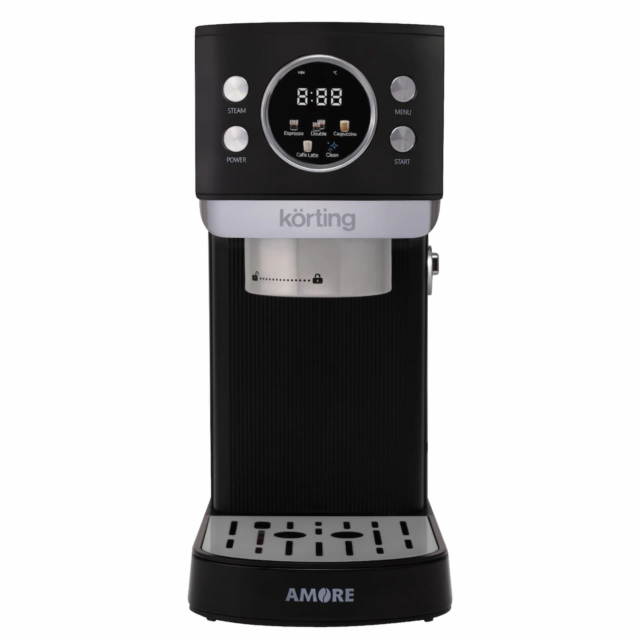 Кофеварка эспрессо KORTING Черный KCM 1007 T Amore