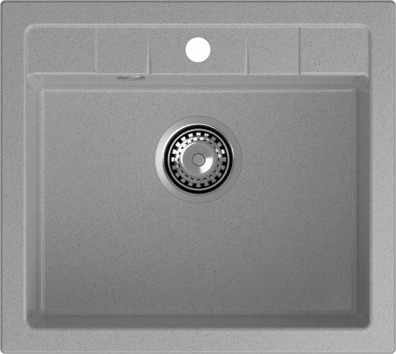 Мойка GRANFEST Серый Quadro Q-561