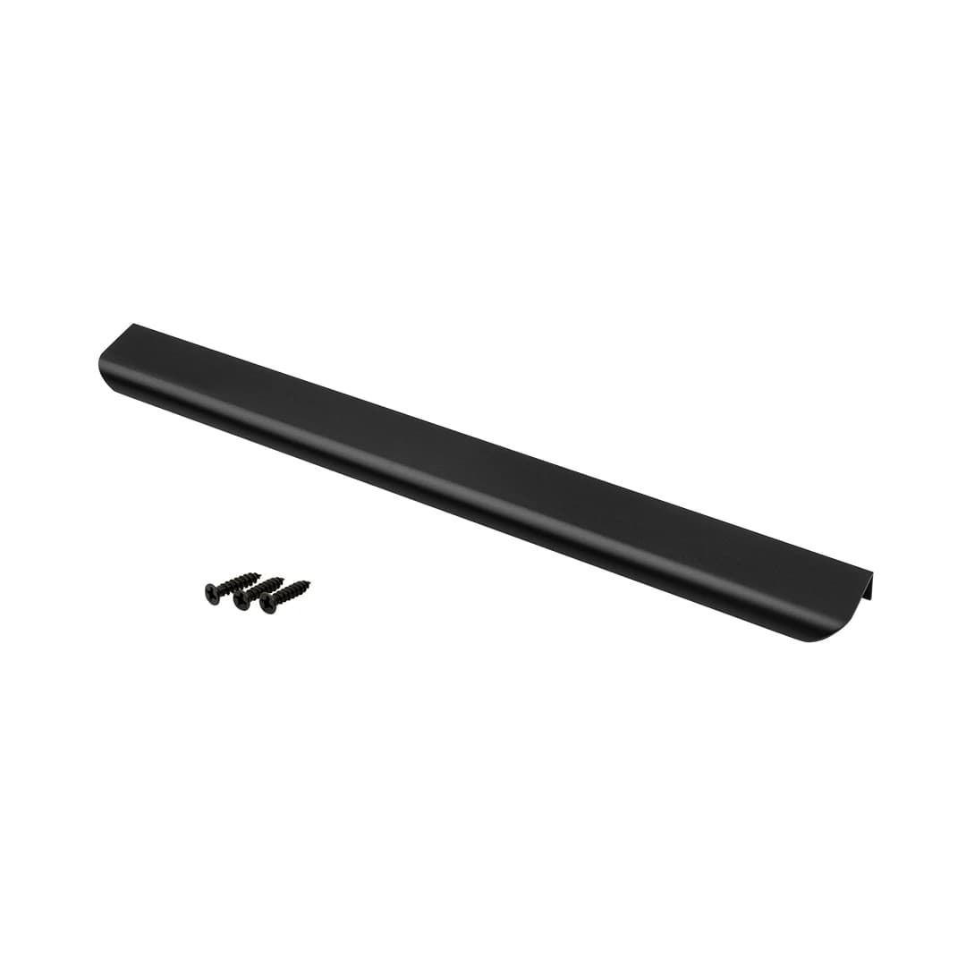 Ручка торцевая KERRON Черный матовый RT-006-400 BL