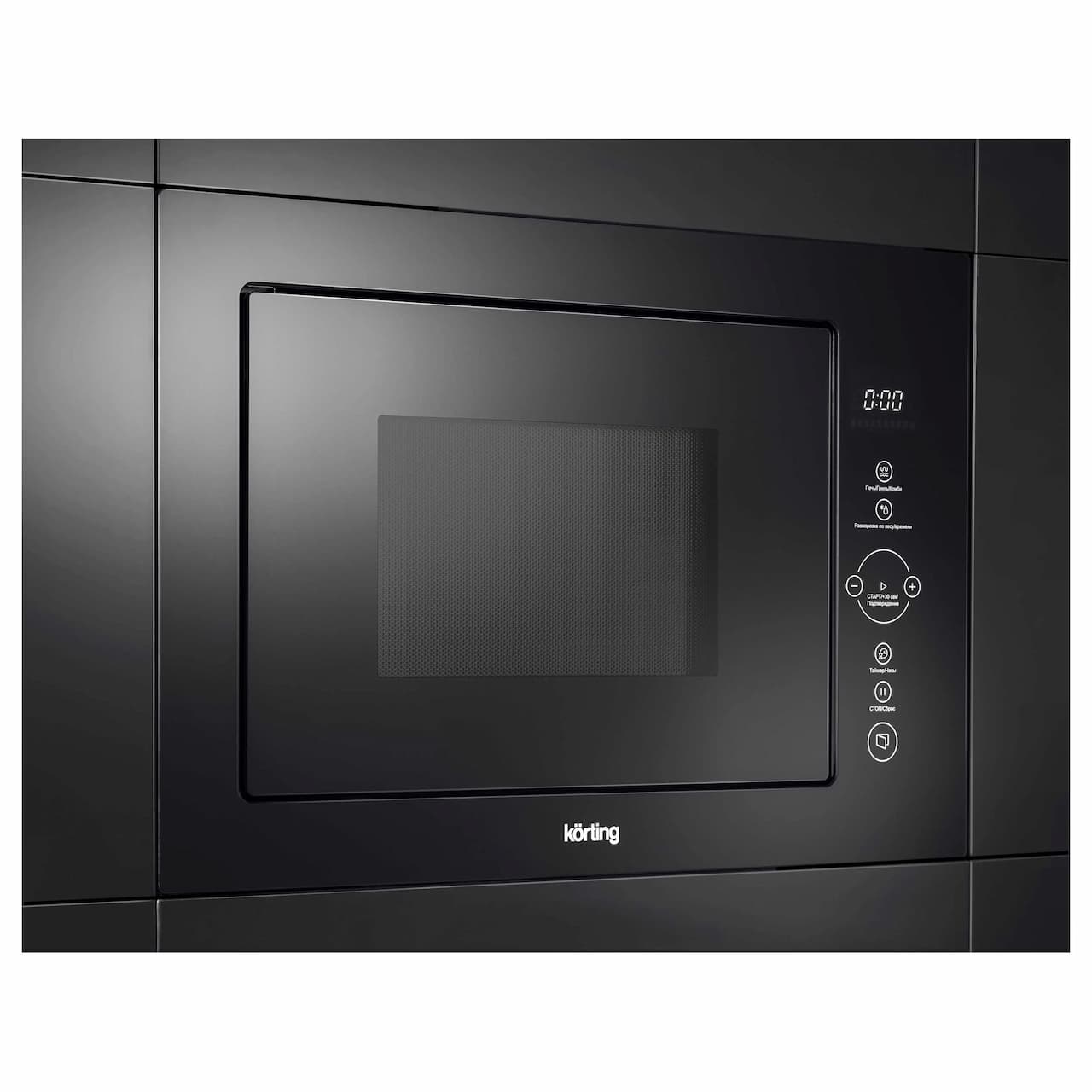 Микроволновая печь KORTING Черное стекло KMI 825 TGN