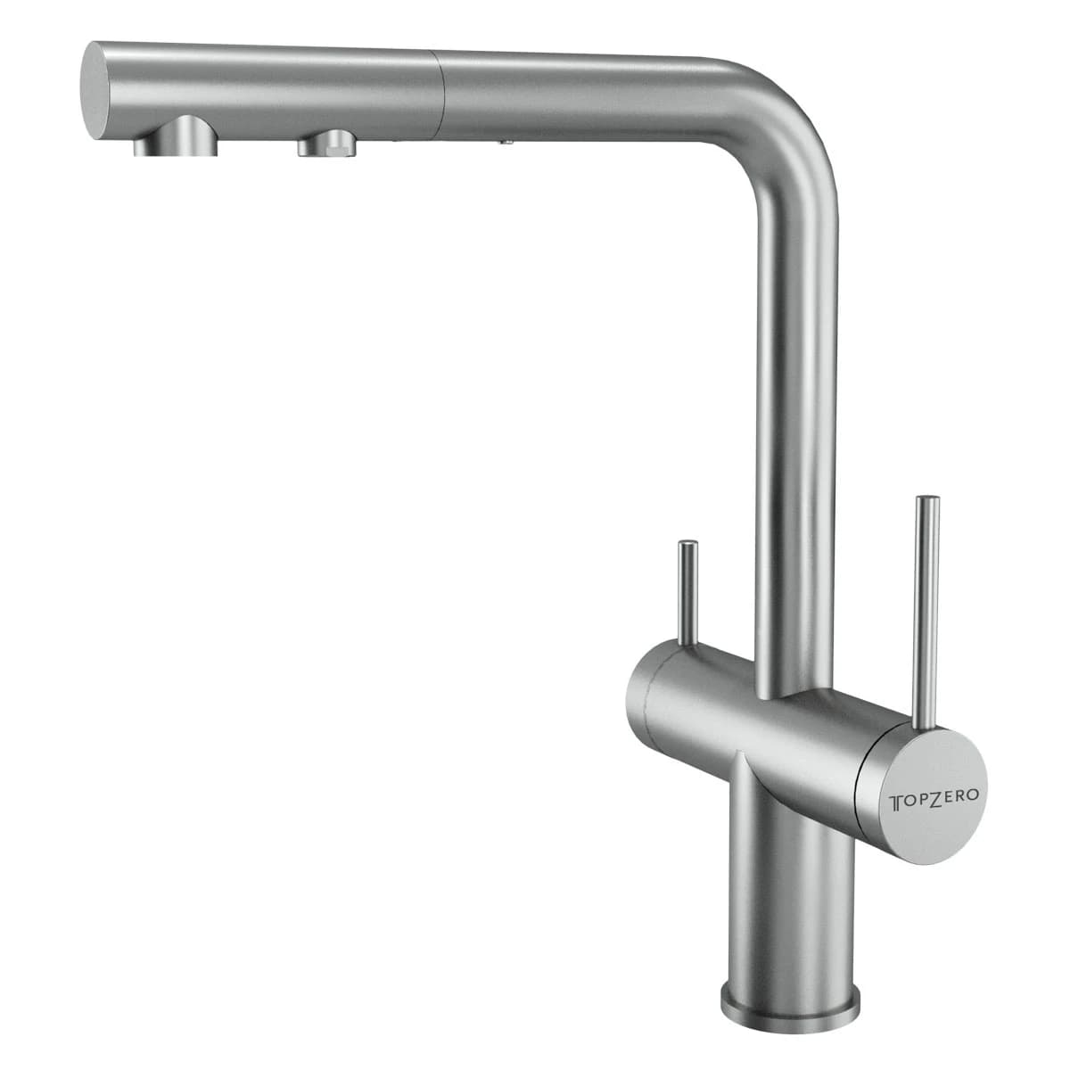 Смеситель с фильтром TOPZERO Нержавеющая сталь TPZ 308 INOX