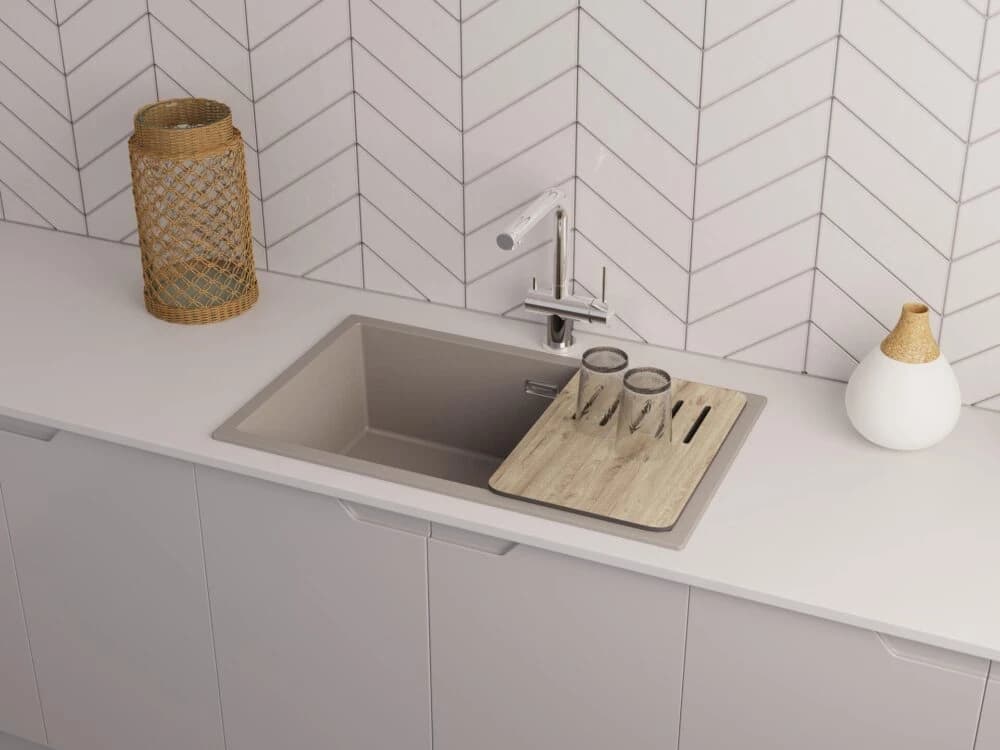 Мойка OMOIKIRI Графитовый Yamakawa 75-U/I-GB