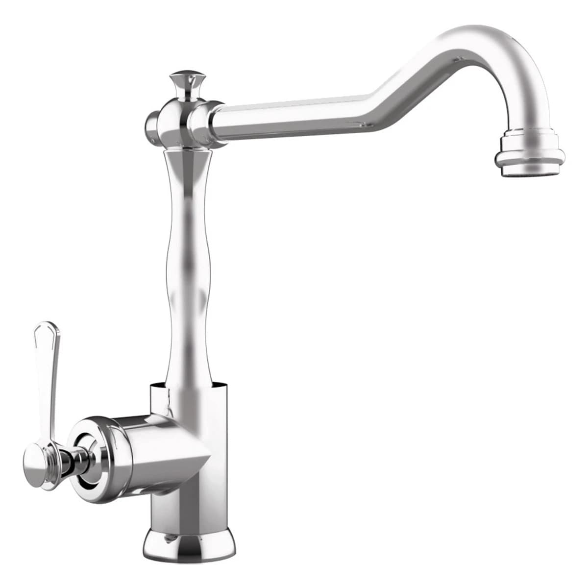 Смеситель TOPZERO Нержавеющая сталь RUBATO STAINLESS STEEL