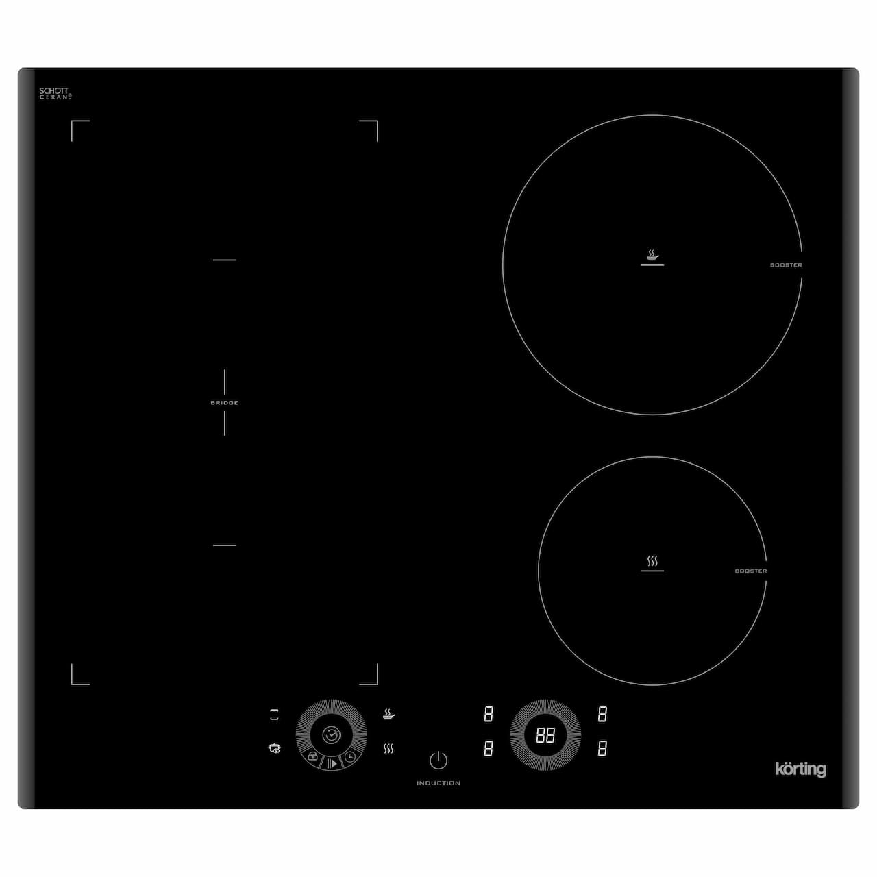 Варочная панель KORTING Черный HIB 64750 B Smart