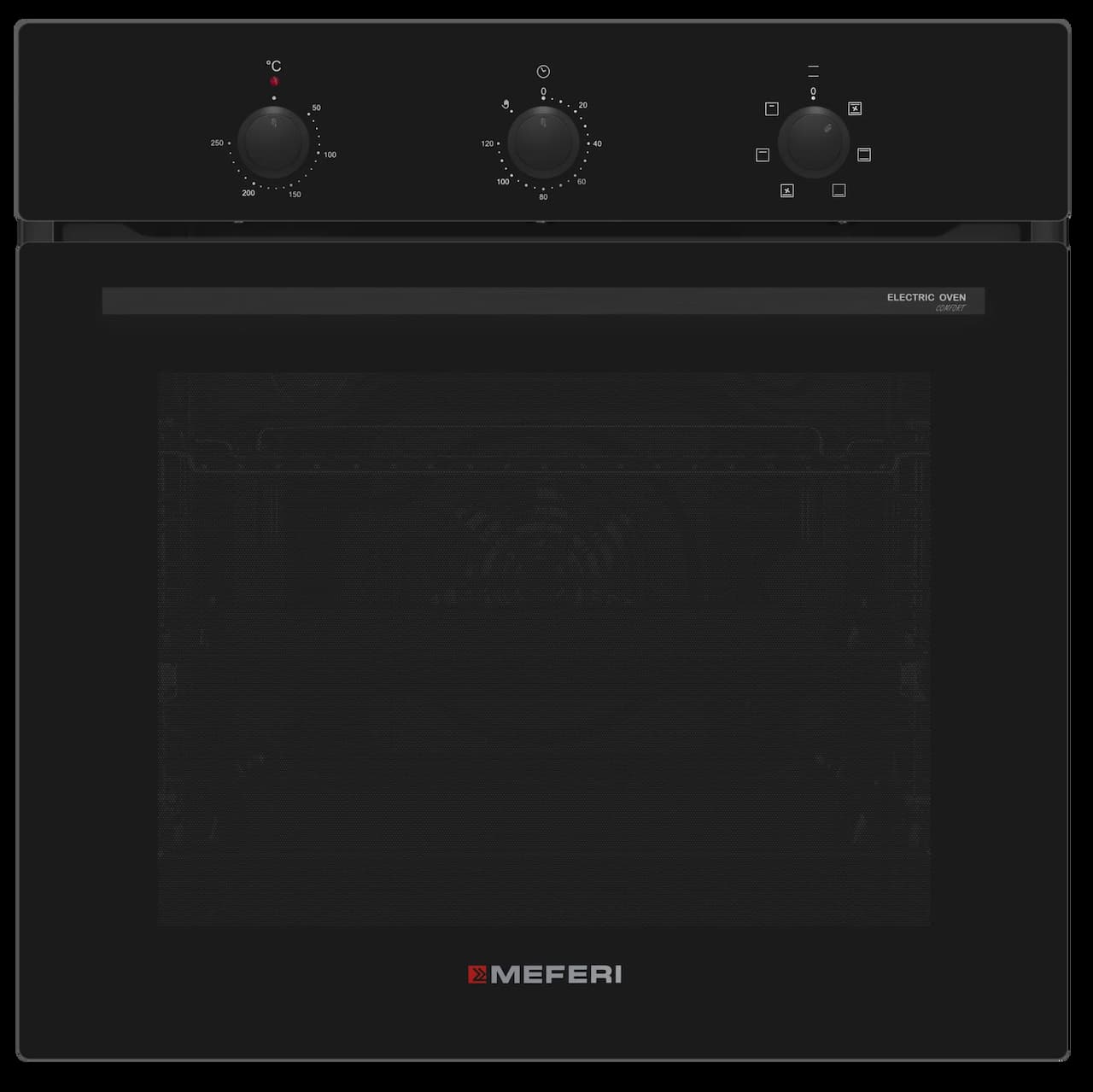 Духовой шкаф MEFERI Черный MEO606BK COMFORT