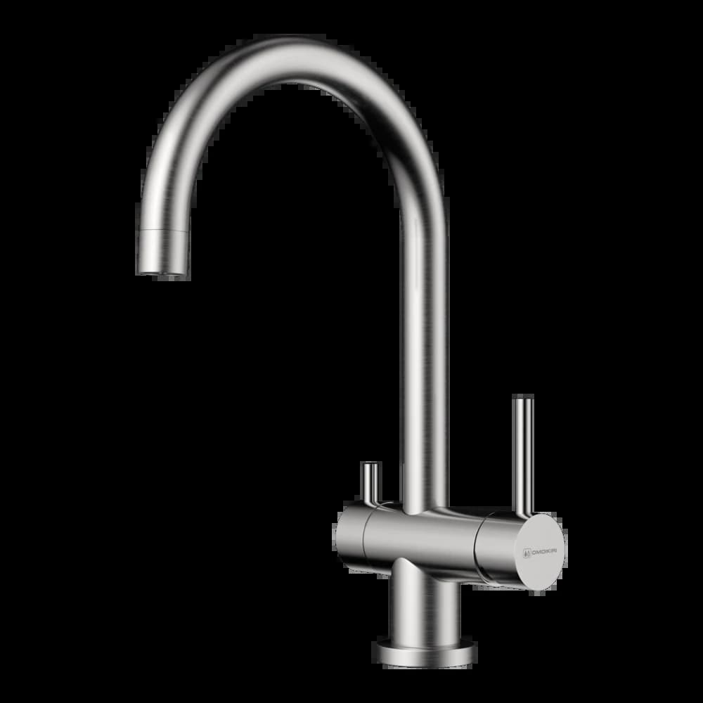 Смеситель OMOIKIRI Нержавеющая сталь Yamada-BN