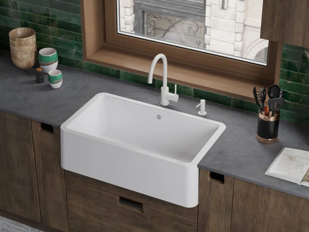 Дозатор для мыла OMOIKIRI Белый OM-02-P-WH