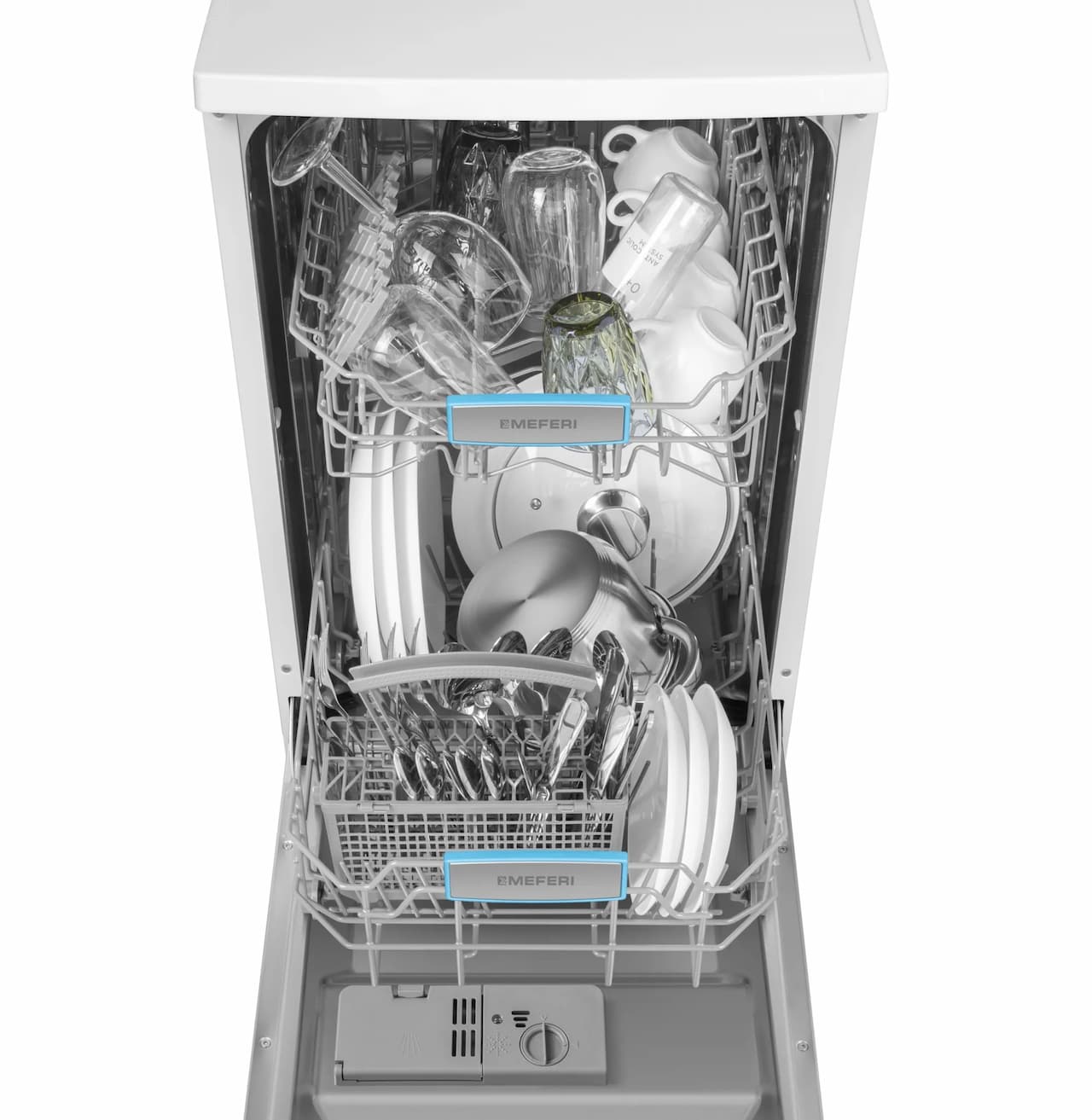 Посудомоечная машина MEFERI Серебристый MDW4562WH FS LIGHT