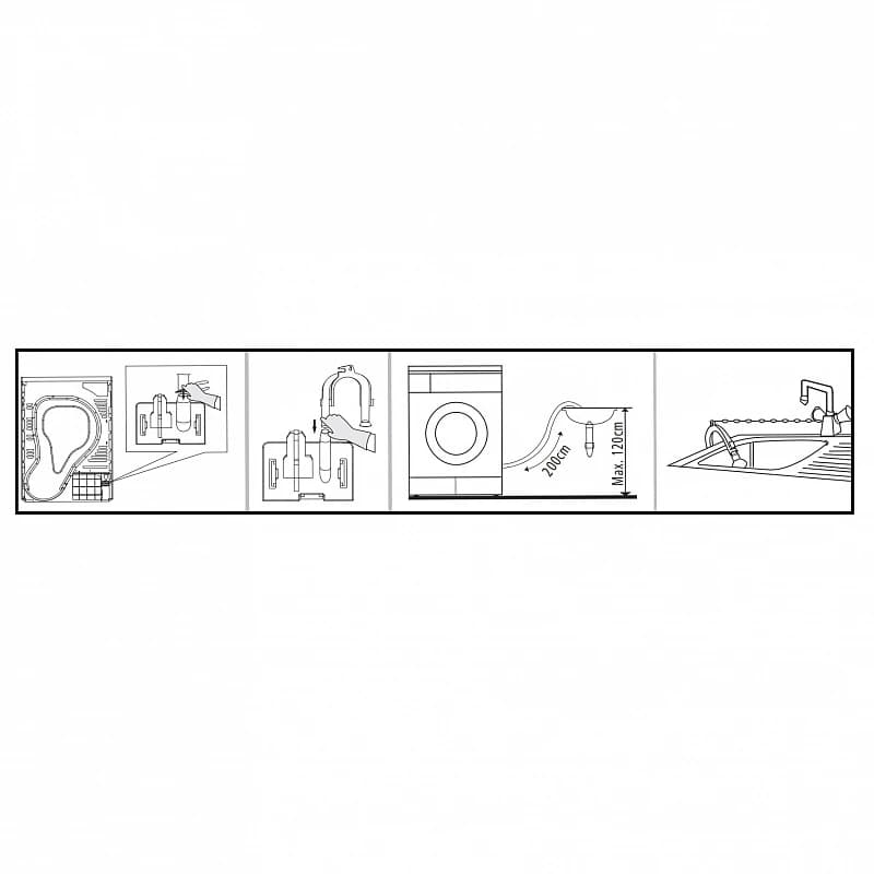 Сушильная машина KORTING Белый KD 60T81