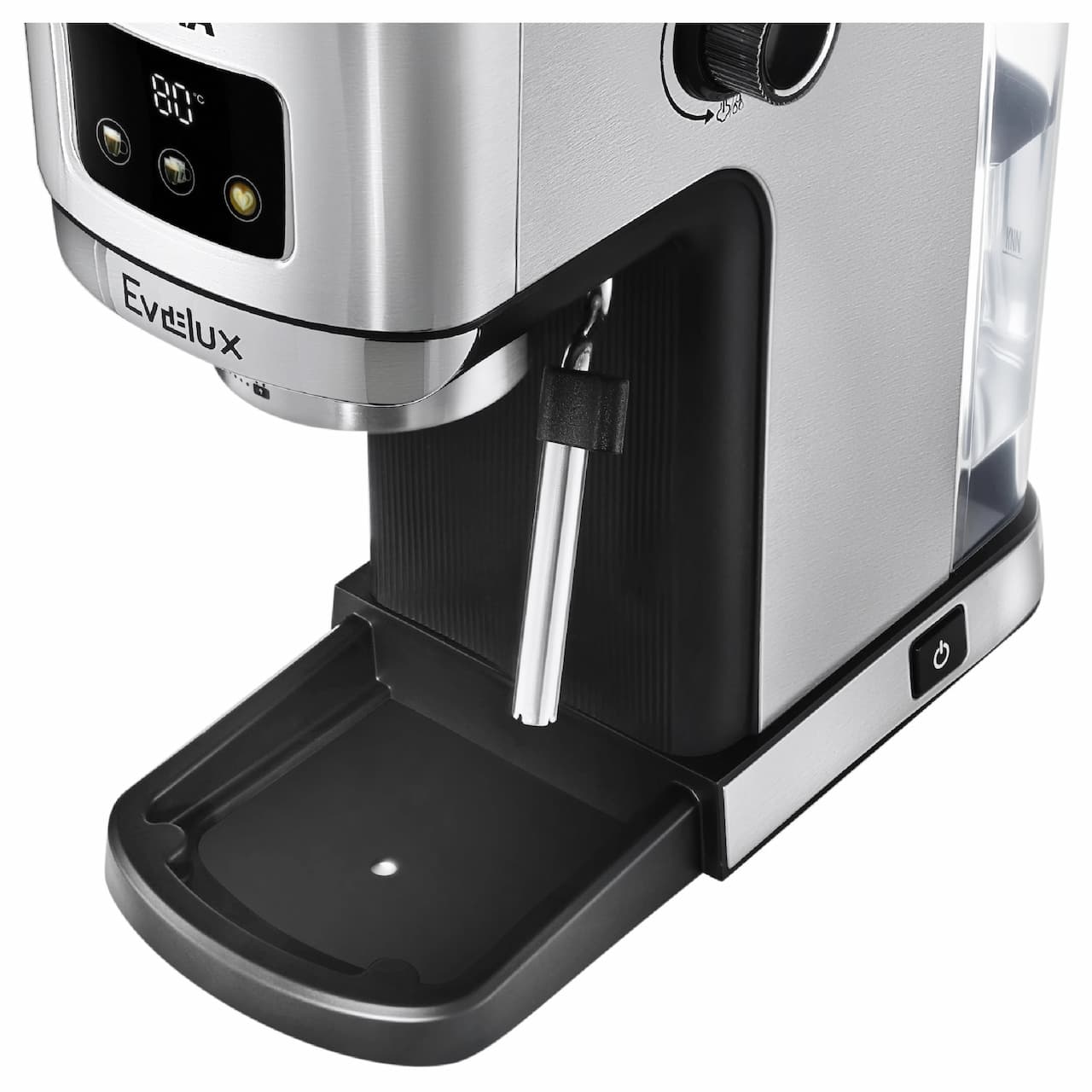 Кофеварка эспрессо EVELUX Черный ECM 1009 Aroma