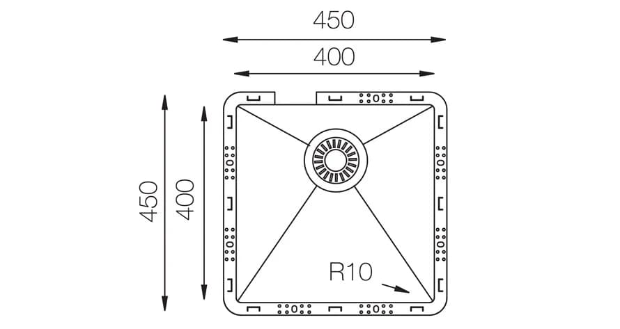 Мойка TOPZERO Титан TZ RS400 TITAN
