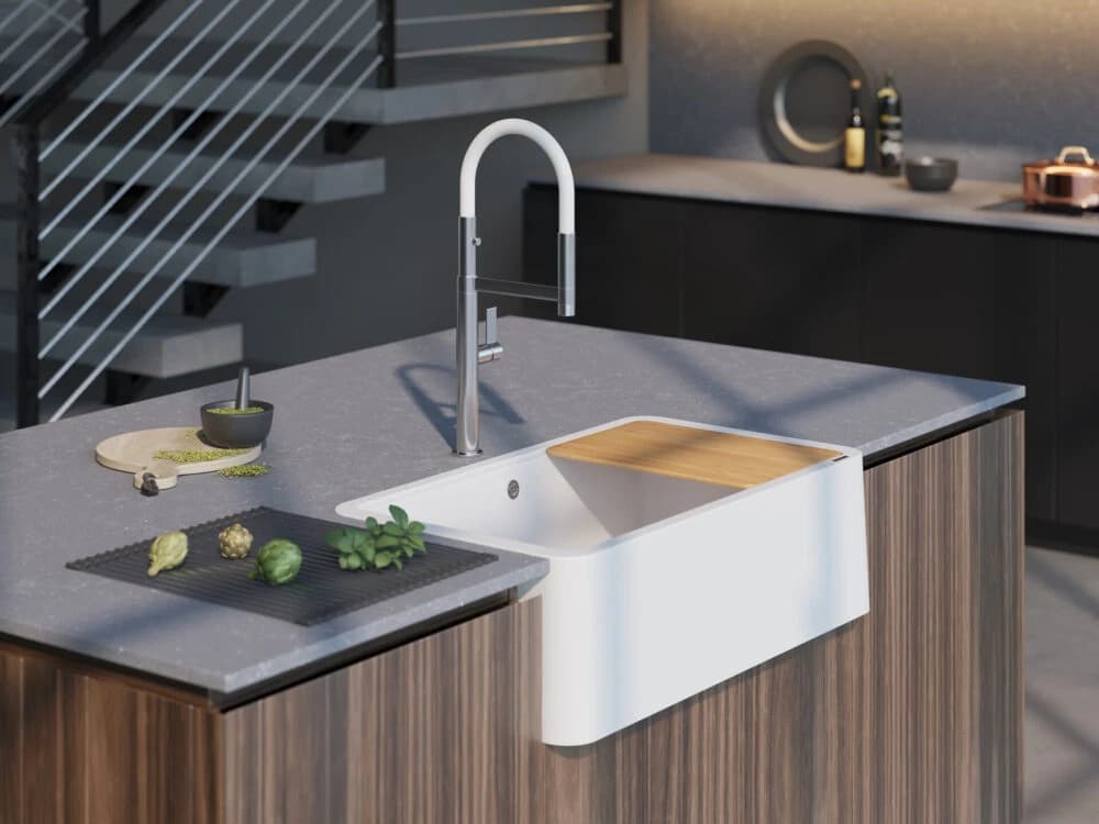 Смеситель OMOIKIRI Черный Osaka BN-BL