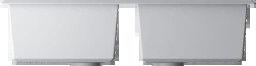 Мойка OMOIKIRI Белый Tedori 86-2-WH