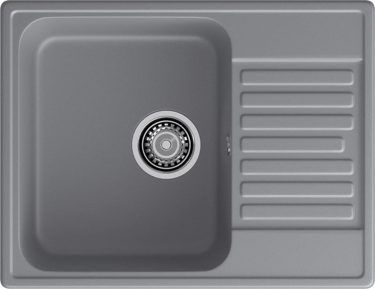 Мойка Granfest Quarz Темно-серый Z-13