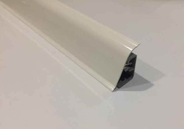 Плинтус кухонный 4200 мм TERMOPLAST Белый BL44