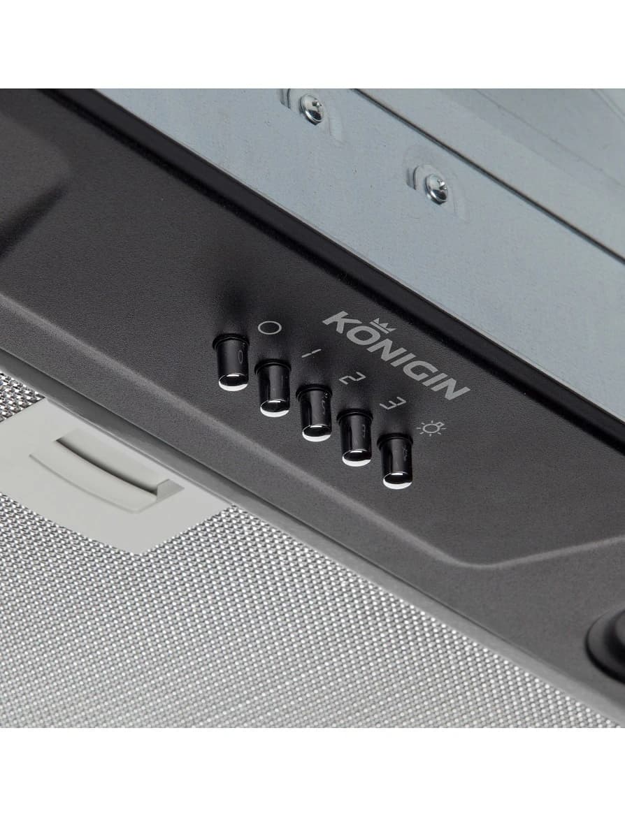 Вытяжка кухонная KONIGIN Черное стекло Skylark Black 60