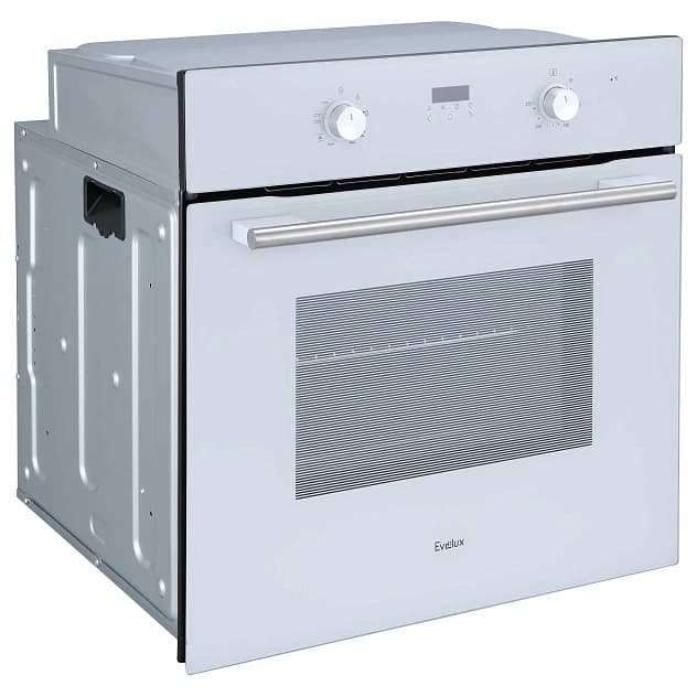 Духовой шкаф EVELUX Белое стекло EO 630 PW
