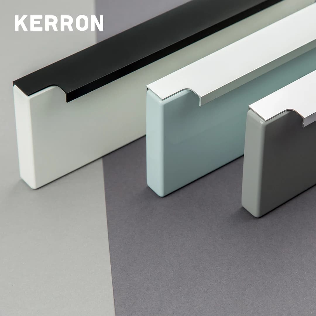 Ручка торцевая KERRON Черный матовый RT-004-400 BL