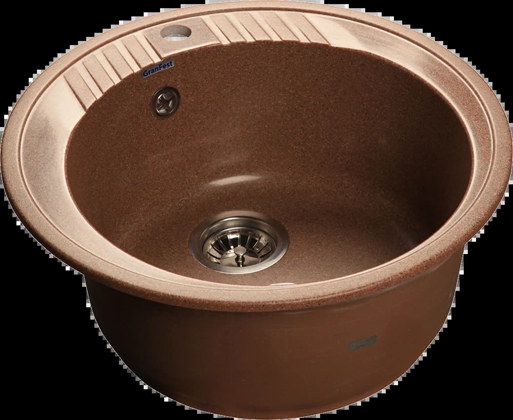 Мойка GRANFEST Терракот Rondo R-520