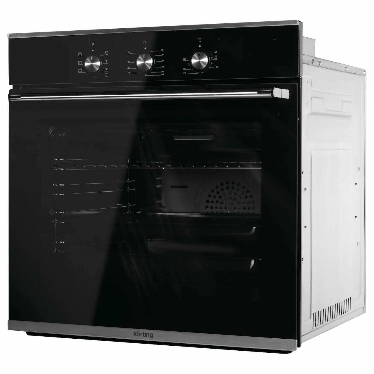 Духовой шкаф KORTING Черное стекло OKB 370 CMX