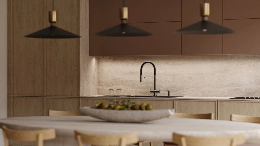 Смеситель с фильтром OMOIKIRI Нержавеющая сталь Kanto-BN-WH