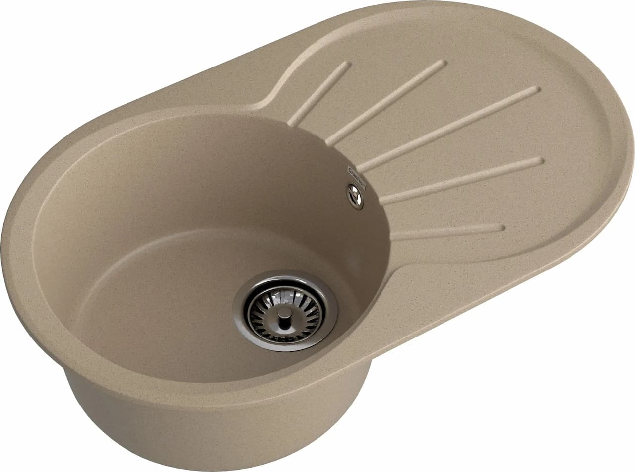 Мойка GRANFEST Песочный Rondo R-750 L