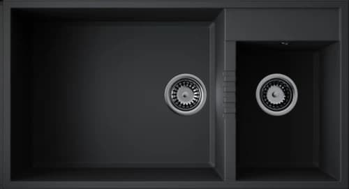 Мойка OMOIKIRI Черный Tedori 85-2-U-BL