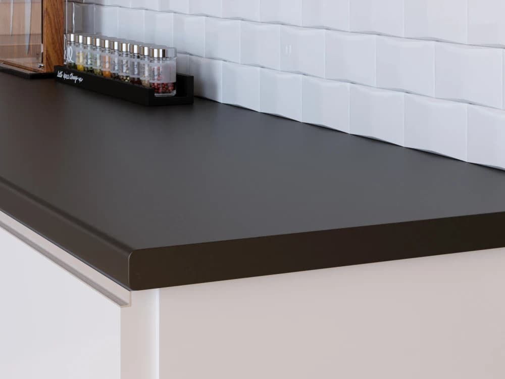 Стеновая панель 4 мм КЕДР Черный 1500х600х4 мм 1021/Q