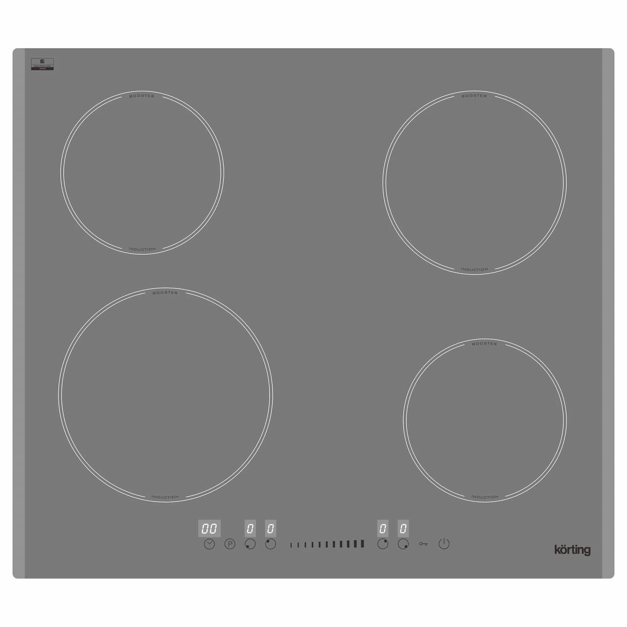 Варочная панель KORTING Серый HI 64560 BGR