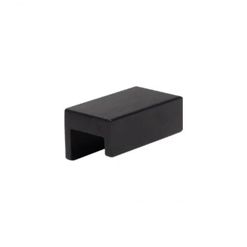 Ручка накладная MAKMART Черный шлифованный HPP.05.0032.BL-BA