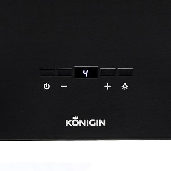 Вытяжка кухонная KONIGIN Черный Geometry Black Glass