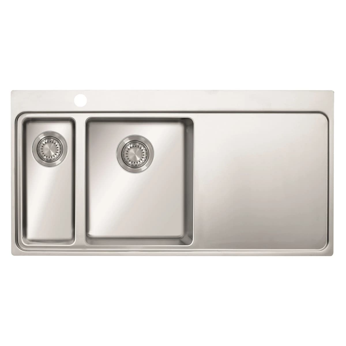 Мойка TOPZERO Нержавеющая сталь MM1000.510.15.GT10K L