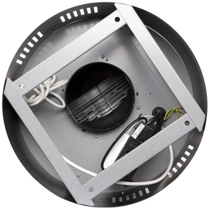 Вытяжка островная KONIGIN Черный Equilibrium Black Glass