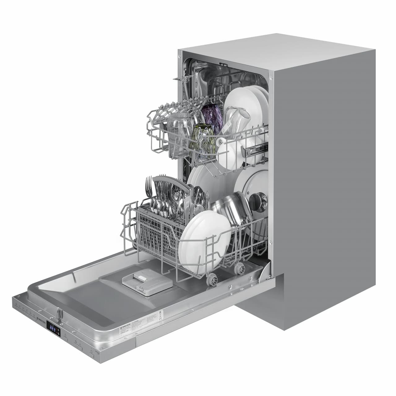 Посудомоечная машина MEFERI Серебристый MDW4562 LIGHT