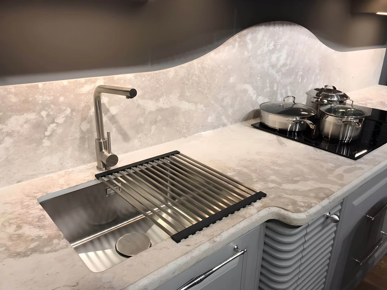 Мойка TOPZERO Золотой TNL 550 GOLD